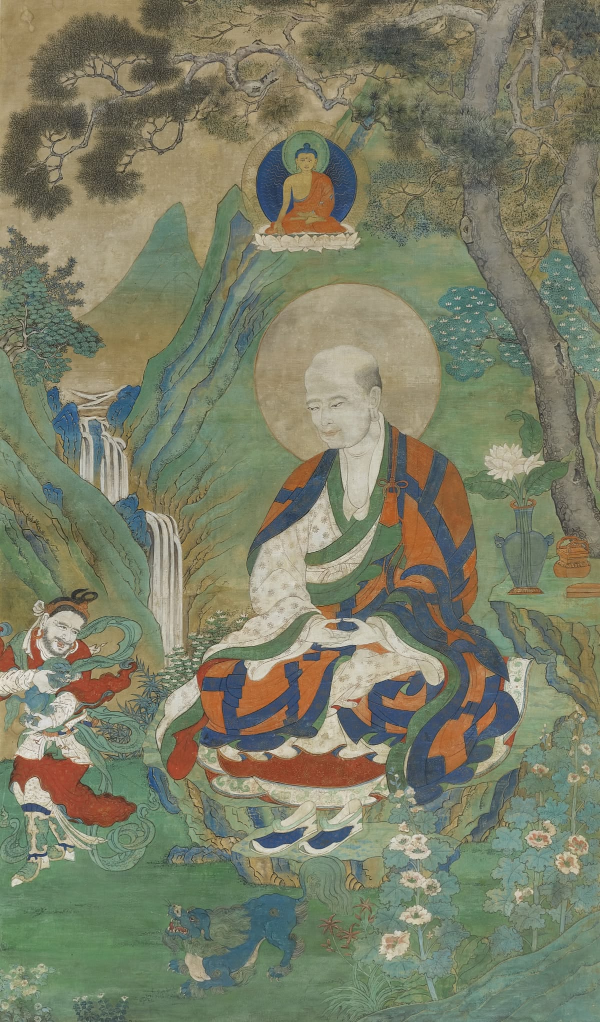 麦彭仁波切唐卡